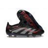 adidas Predator Elite FG 2025 Nero Grigio Rosso Lucido