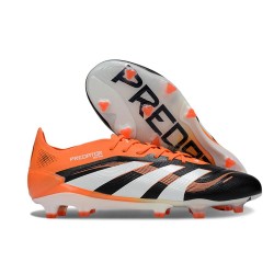 adidas Predator Elite FG 2025 Nero Bianco Arancio