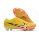 Nike Zoom Mercurial Vapor 15 Elite FG Giallo Strike Sunset Glow Barely Grape