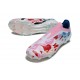 Adidas F50 Ellite Senza Lacci FG Bianco Rosa Blu