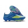 Scarpe adidas F50 + Laceless FG MESSI Team Blu Royal Giallo Solare Semi Blu Burst