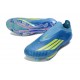 Scarpe adidas F50 + Laceless FG MESSI Team Blu Royal Giallo Solare Semi Blu Burst