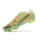 Nike Zoom Mercurial Vapor 15 Elite FG Verde Orzo Blu Nerastro Arancione Total