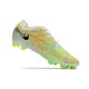 Nike Zoom Mercurial Vapor 15 Elite FG Verde Orzo Blu Nerastro Arancione Total