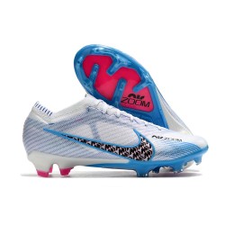 Nike Zoom Mercurial Vapor 15 Elite FG Bianco Blu