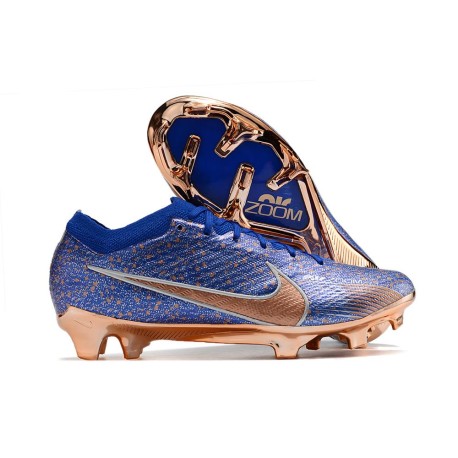 Scarpe Nike Zoom Mercurial Vapor 15 Elite FG Blu Rame Metallico