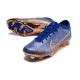 Scarpe Nike Zoom Mercurial Vapor 15 Elite FG Blu Rame Metallico