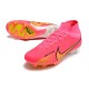 Nike Air Zoom Mercurial Superfly 9 Elite FG Rosa Giallo