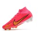 Nike Air Zoom Mercurial Superfly 9 Elite FG Rosa Giallo