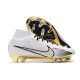 Nike Air Zoom Mercurial Superfly 9 Elite FG Bianco Oro