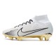 Nike Air Zoom Mercurial Superfly 9 Elite FG Bianco Oro